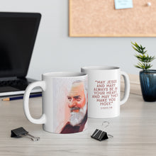 St. Padre Pio SPIRITUAL/SELF PORTRAIT  | Catholic Mug - 11oz