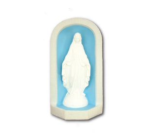 Outdoor Immaculata Statue w/ Grotto
